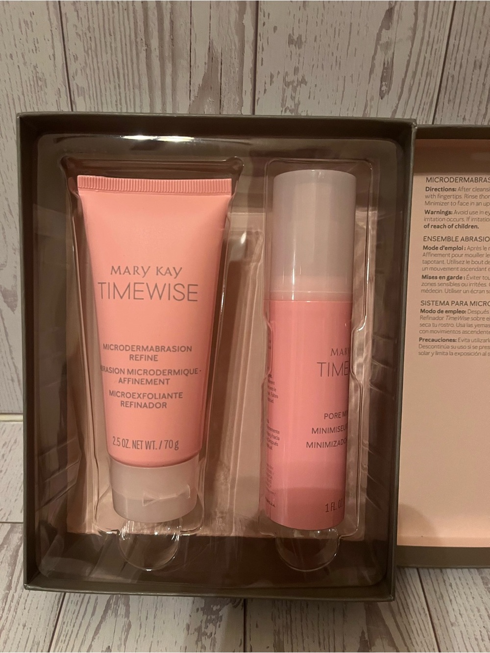 Mary Kay TimeWise Pink Microdermabrasion & Pore Minimizer Duo NEW